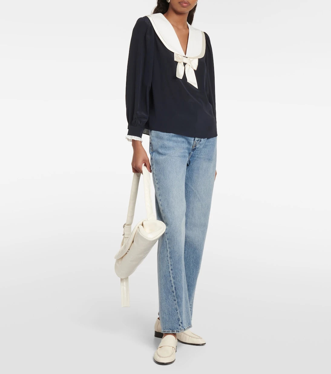 Rixo - Eimer silk blouse