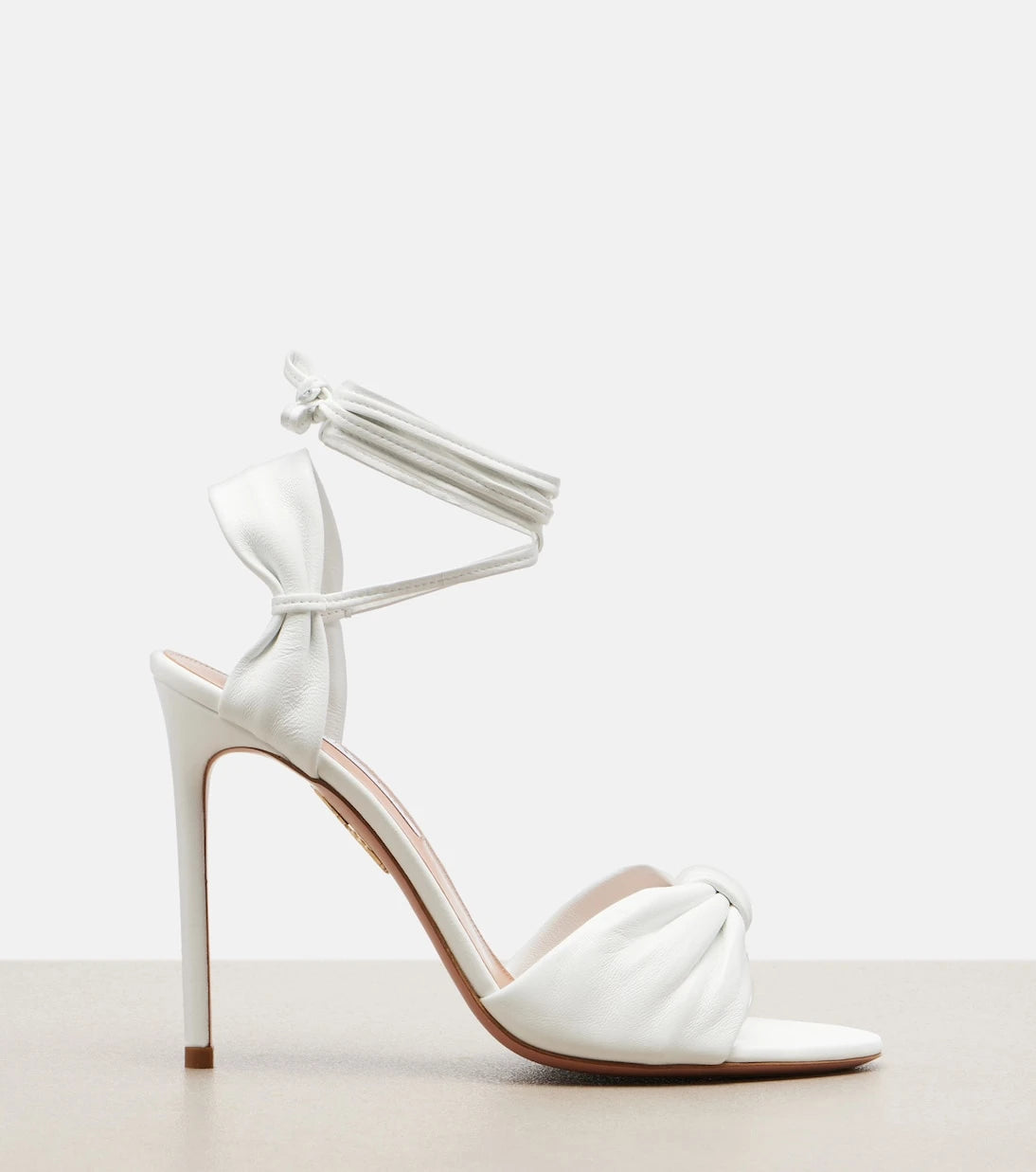 Aquazzura - Carina leather sandals