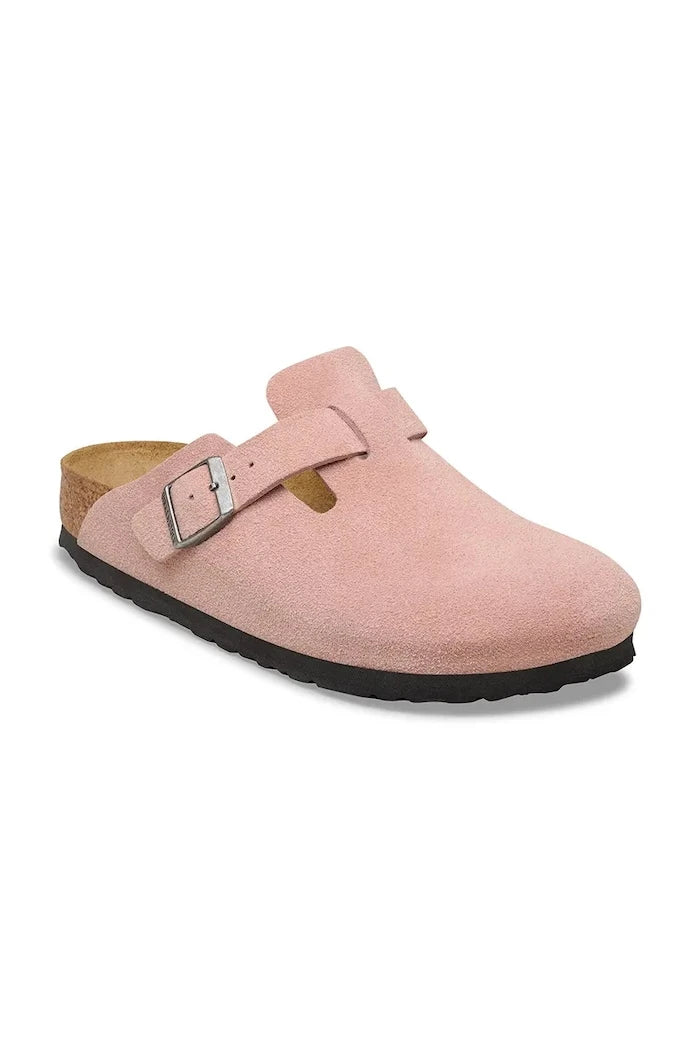 Birkenstock Boston Kadın Süet Sabolar