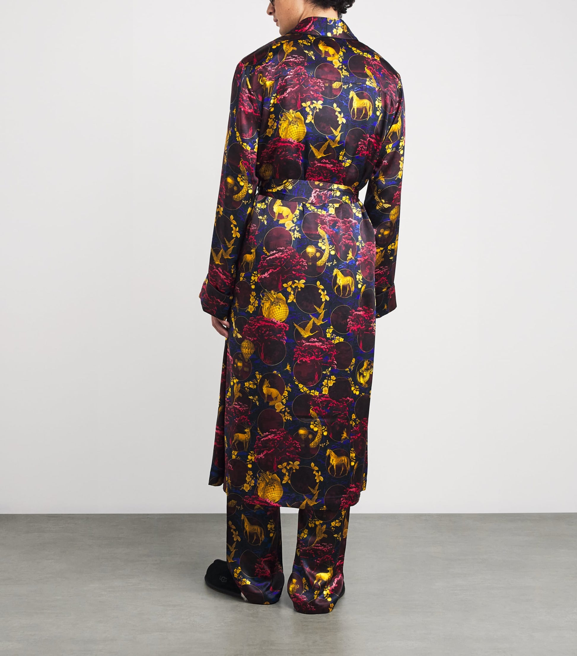 Silk Toile Night Robe