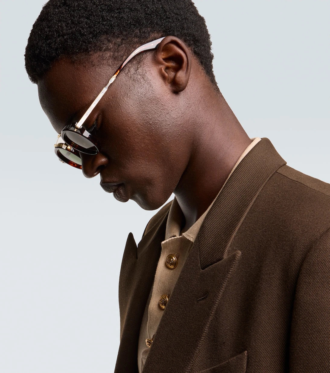 Jacques Marie Mage - Delage round sunglasses