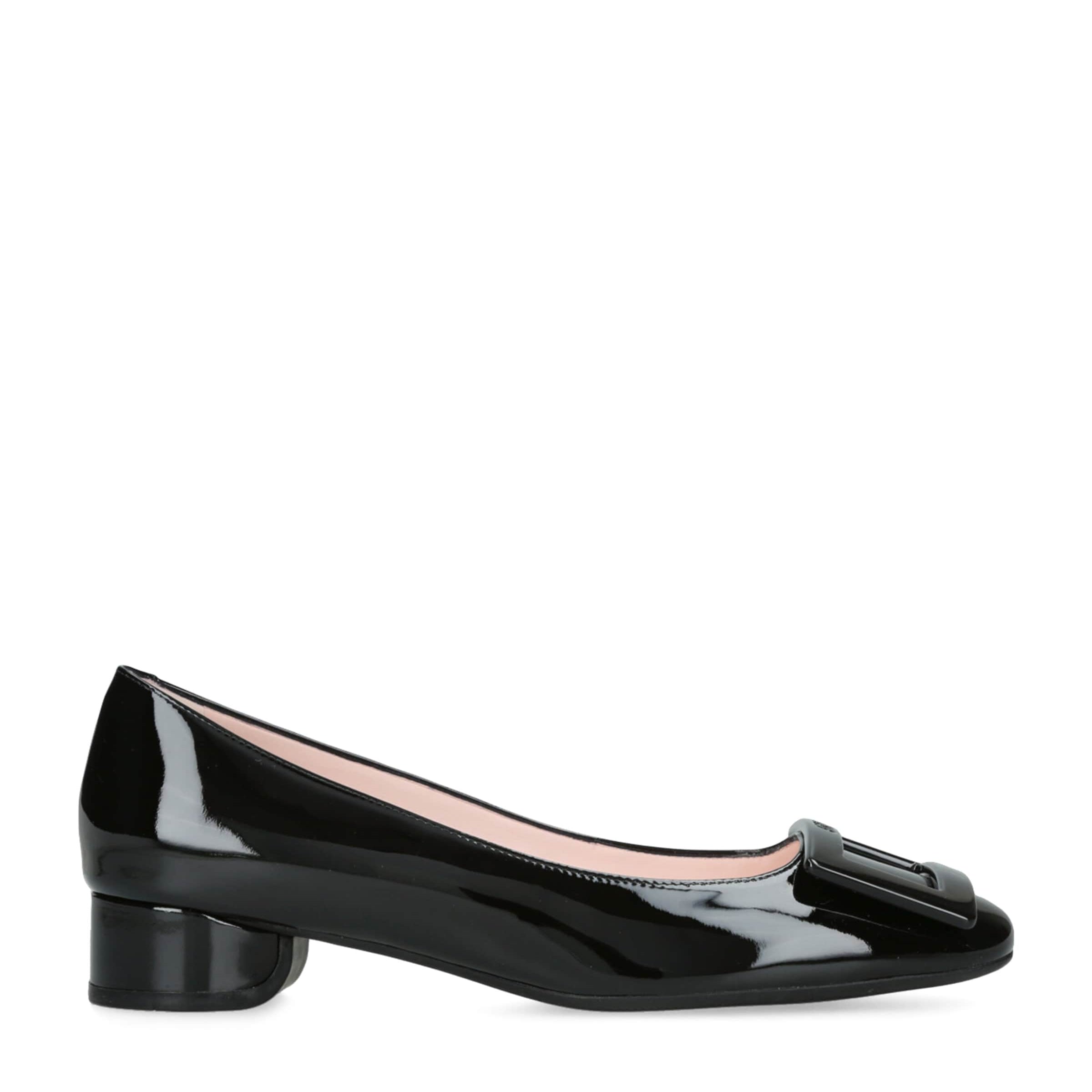 Patent Leather U Look Ballet Flats