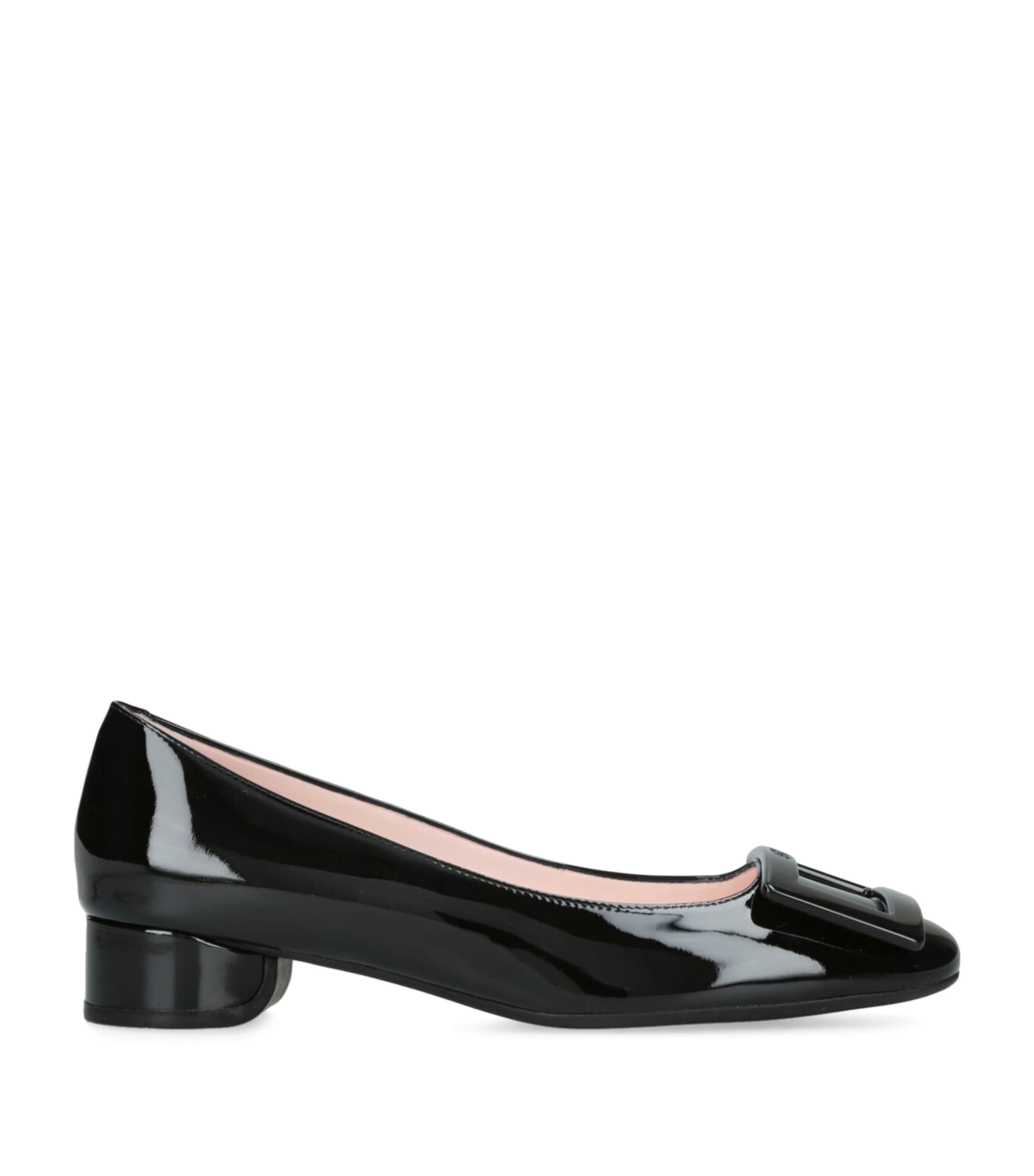 Patent Leather U Look Ballet Flats