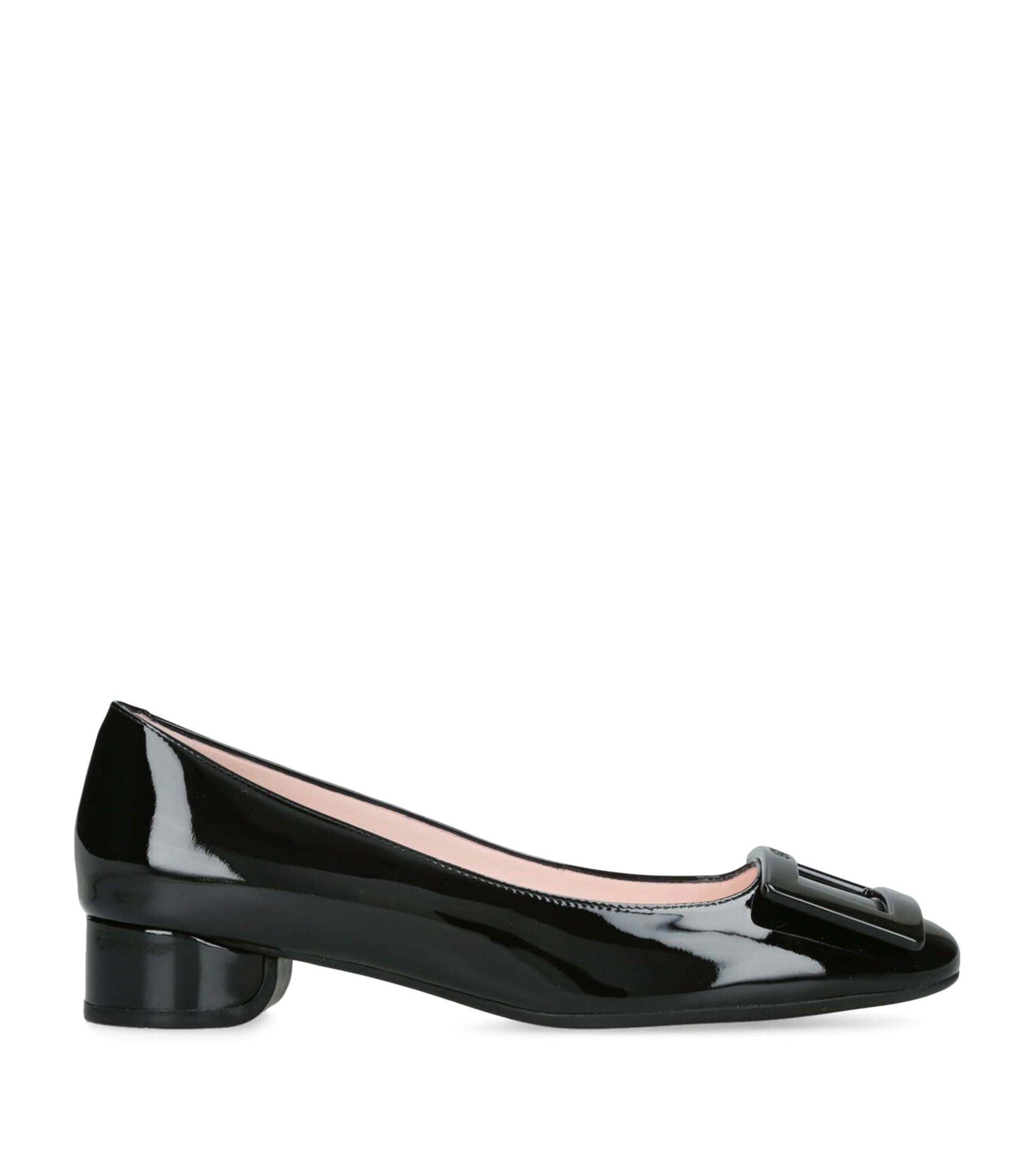 Patent Leather U Look Ballet Flats