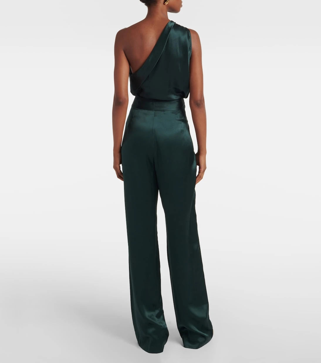 The Sei - Pleated silk charmeuse wide-leg pants