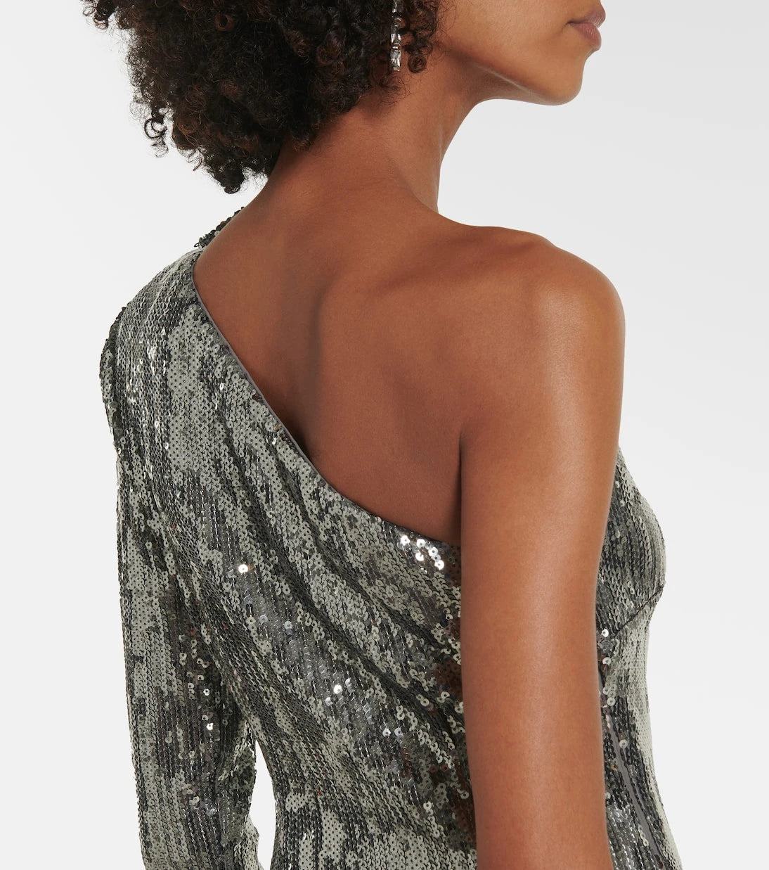 Roland Mouret - Floral-appliqué sequined gown