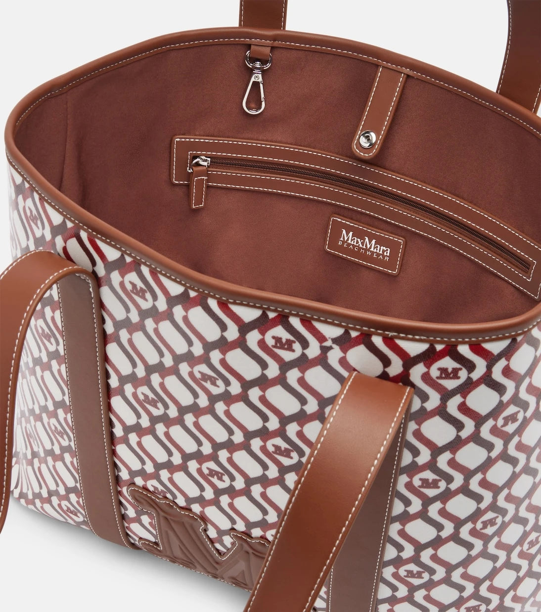 Max Mara - Farneto Large canvas tote bag