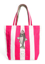 Embellished Fish Tote Bag