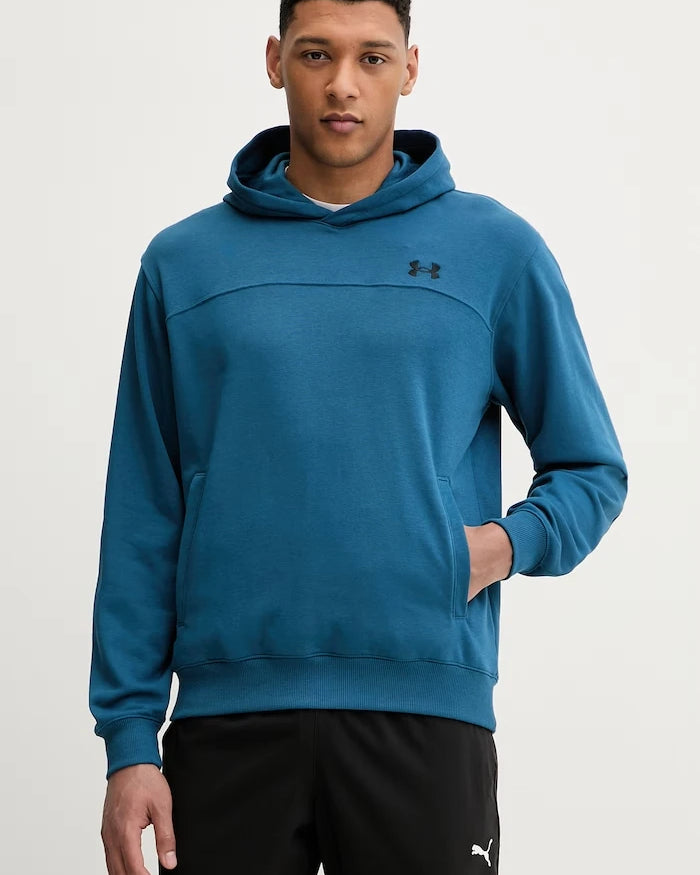 Under Armour суичър с качулка мъжки от памук Rival LW Hoodie