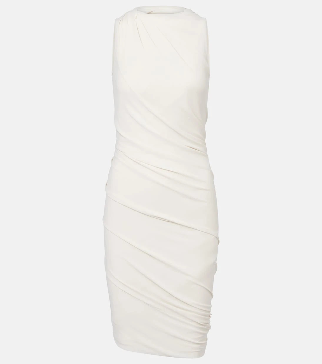 Rick Owens - Lilies Luna gathered midi dress