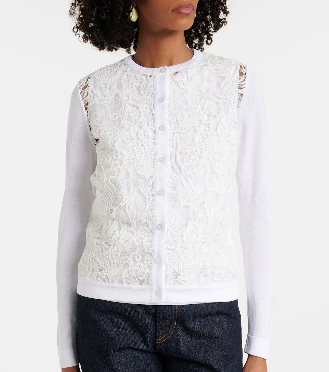 Oscar de la Renta - Lace cardigan