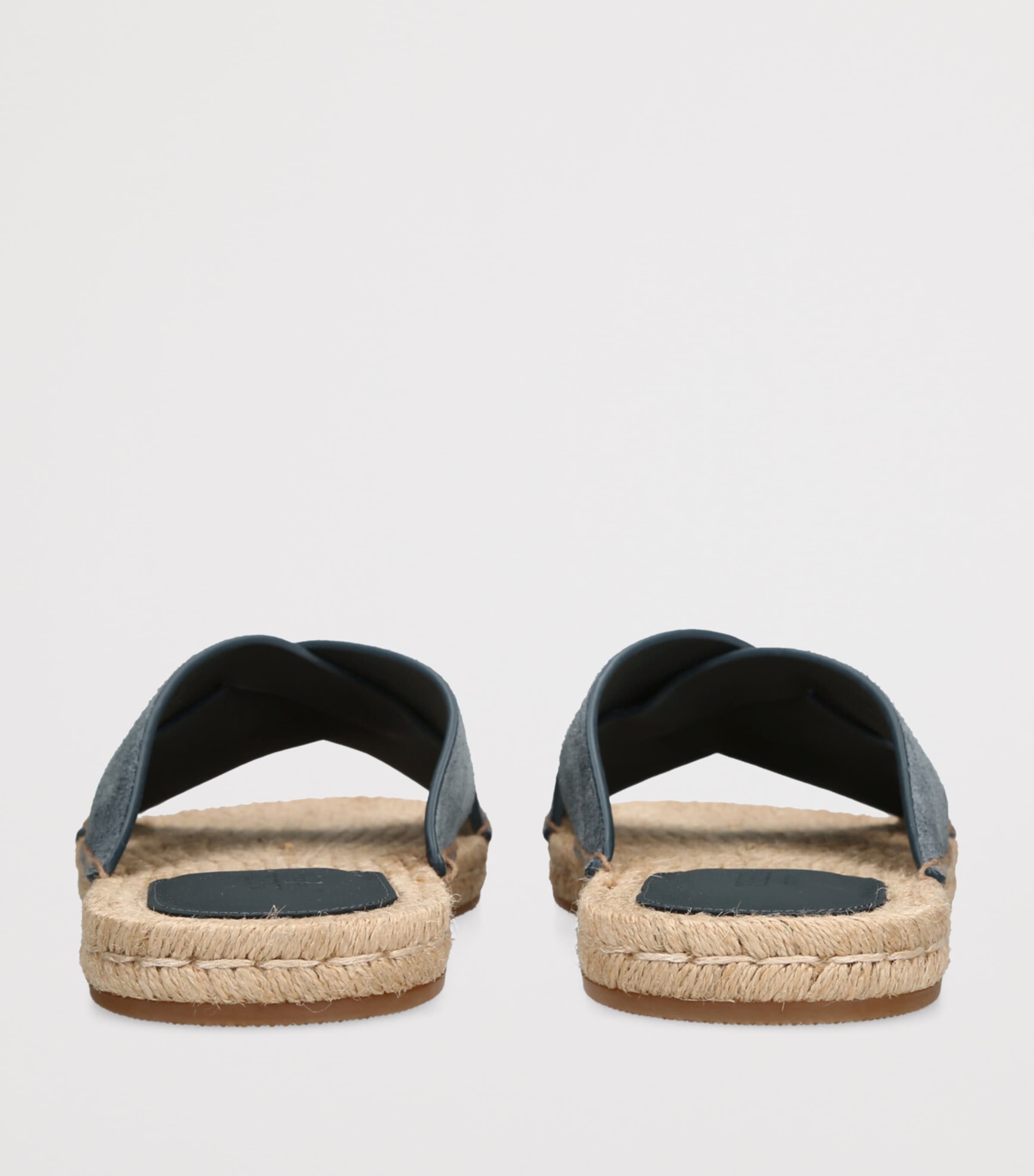 Zegna Suede Espadrille Sandals