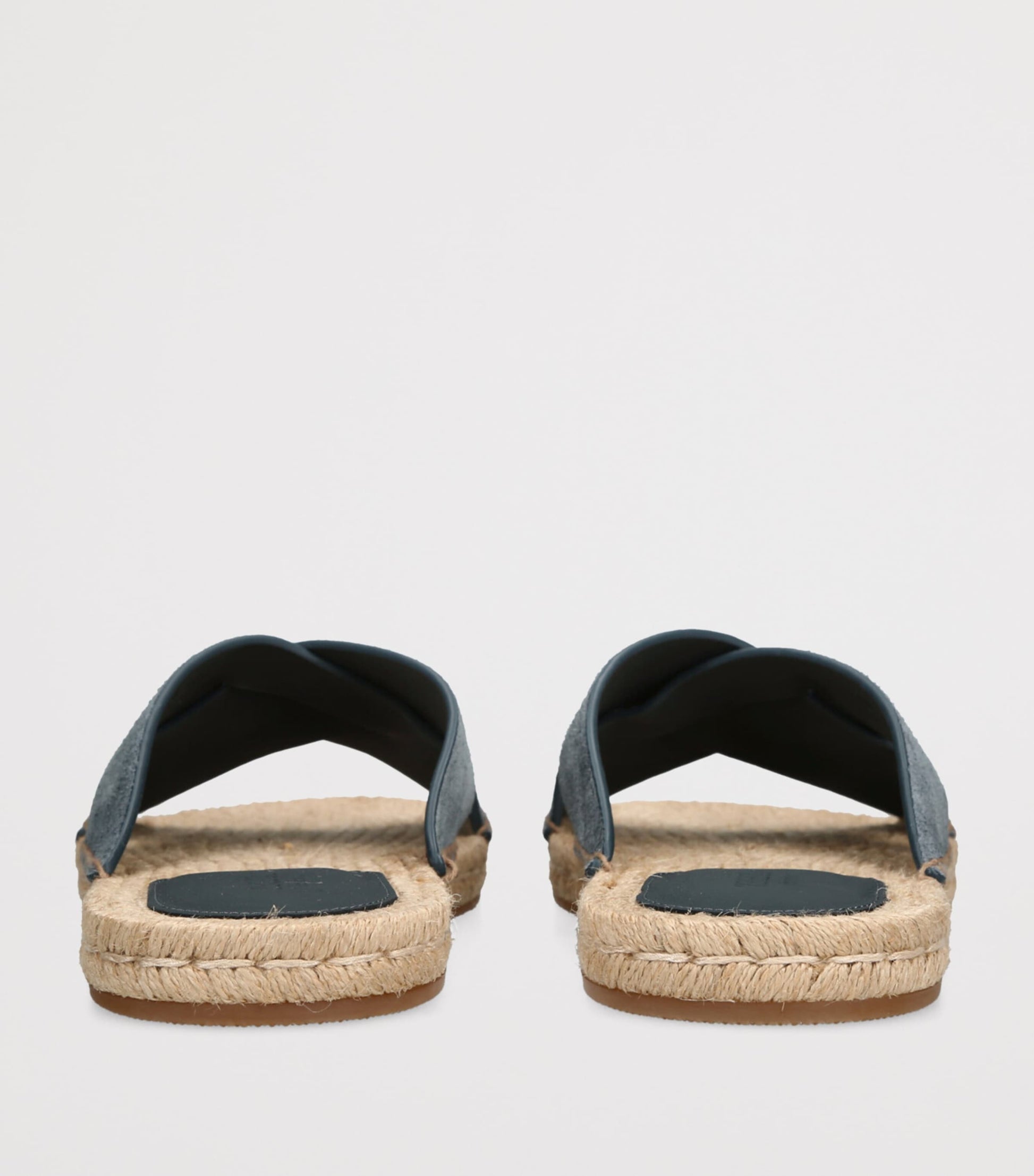 Zegna Suede Espadrille Sandals