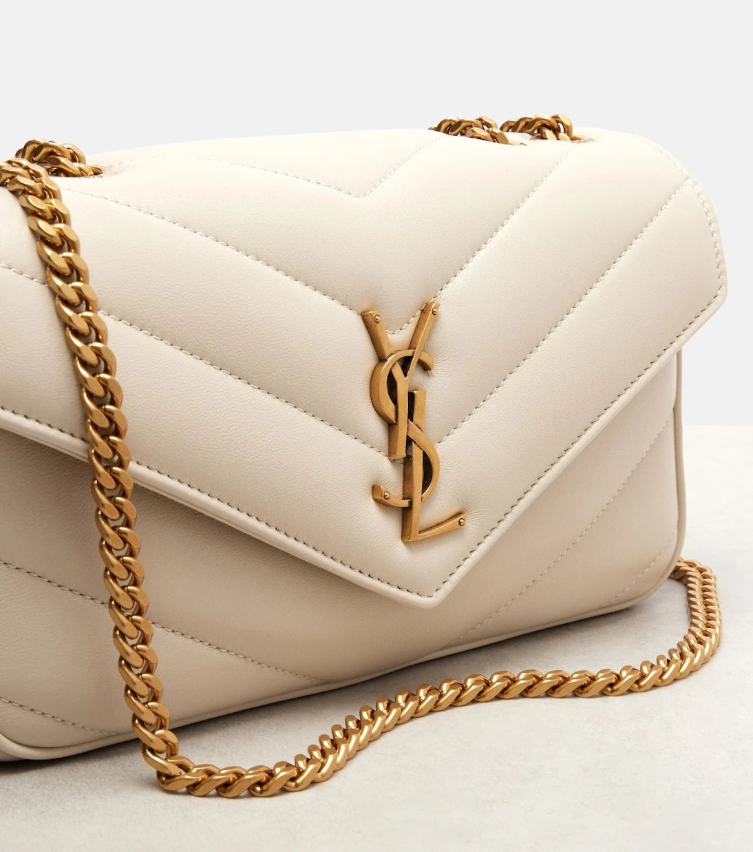 Saint Laurent - Loulou Small leather shoulder bag