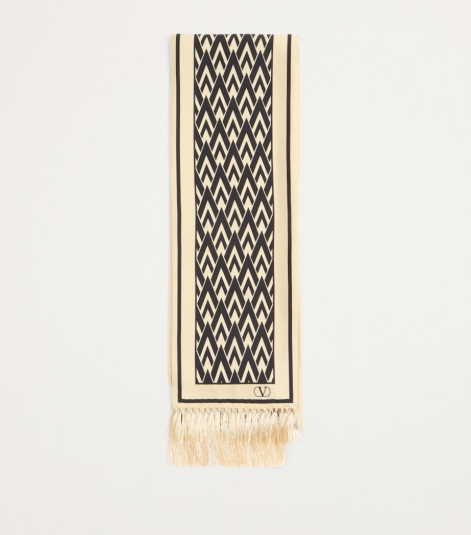 Valentino Garavani Multi Silk Monogram Scarf