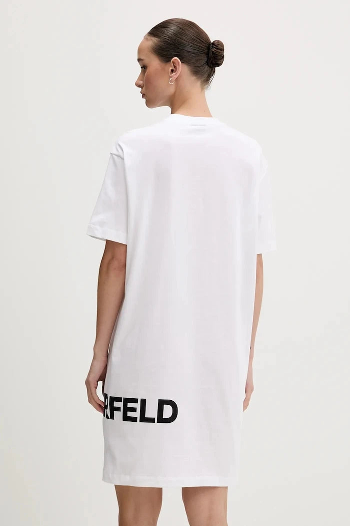 Karl Lagerfeld Jeans pamuk elbise