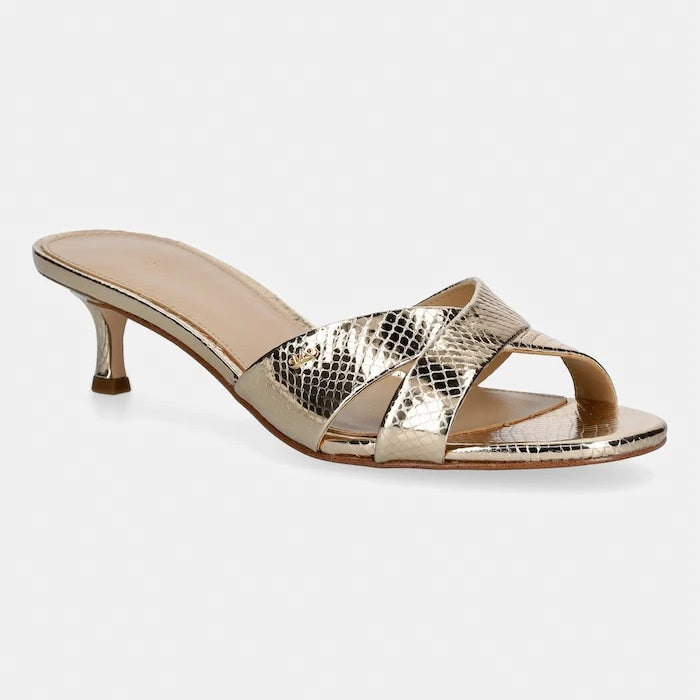 Кожени чехли MICHAEL Michael Kors Cassidy Kitten Sandal