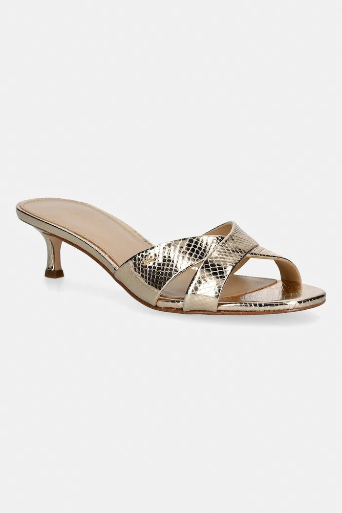 Кожени чехли MICHAEL Michael Kors Cassidy Kitten Sandal