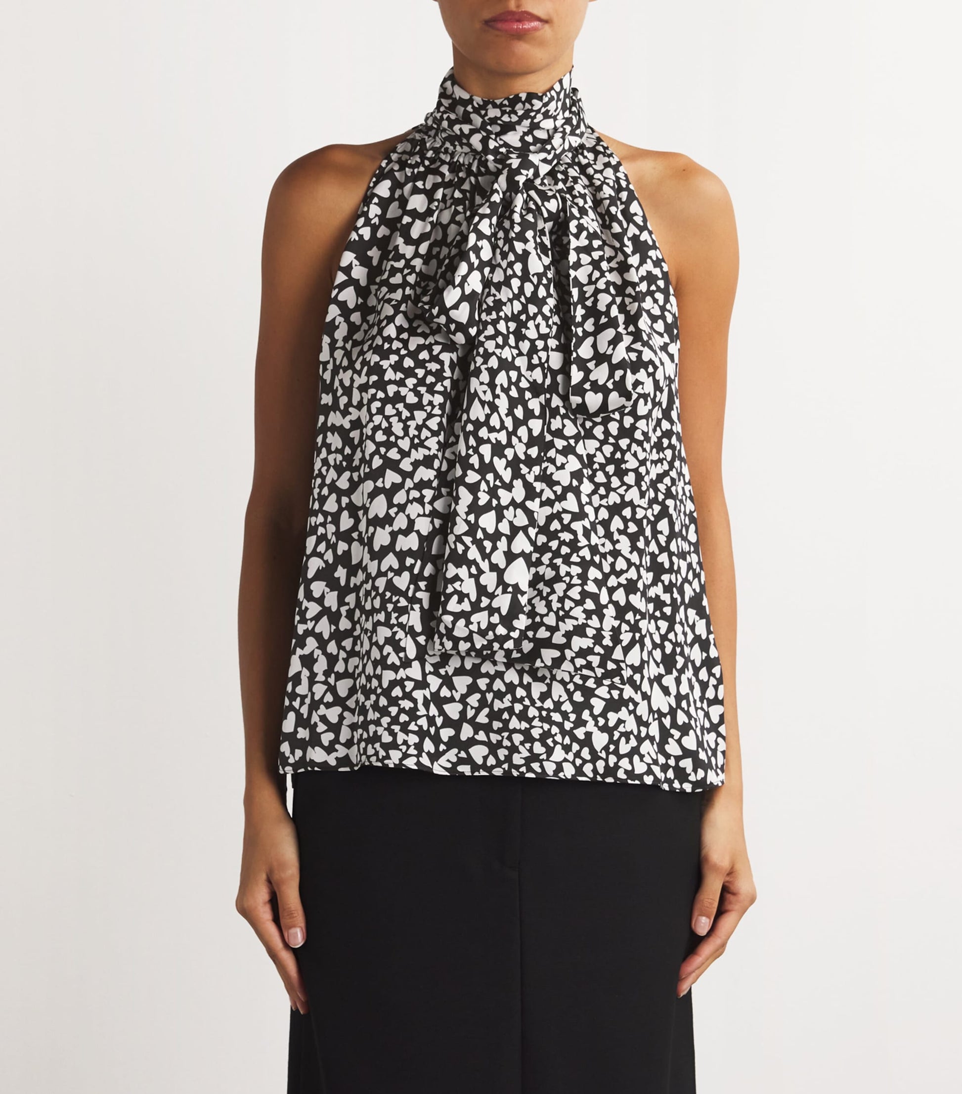 Multi Silk-Blend Brooke Blouse