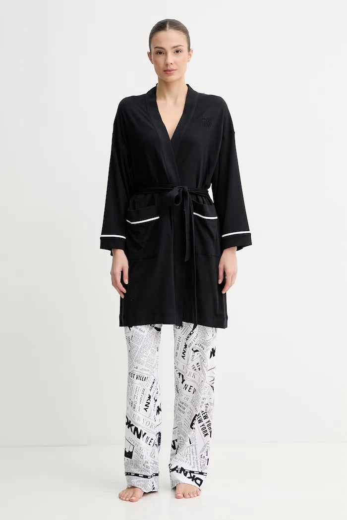 DKNY халат женски памучен