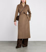 Max Mara Virgin Wool Wrap Coat