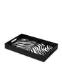 Dolce & Gabbana Casa Wooden Zebra Print Tray