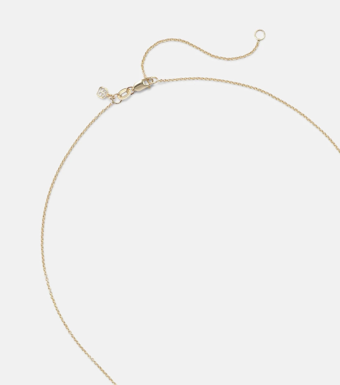 Sydney Evan - 14kt gold charm necklace with diamond