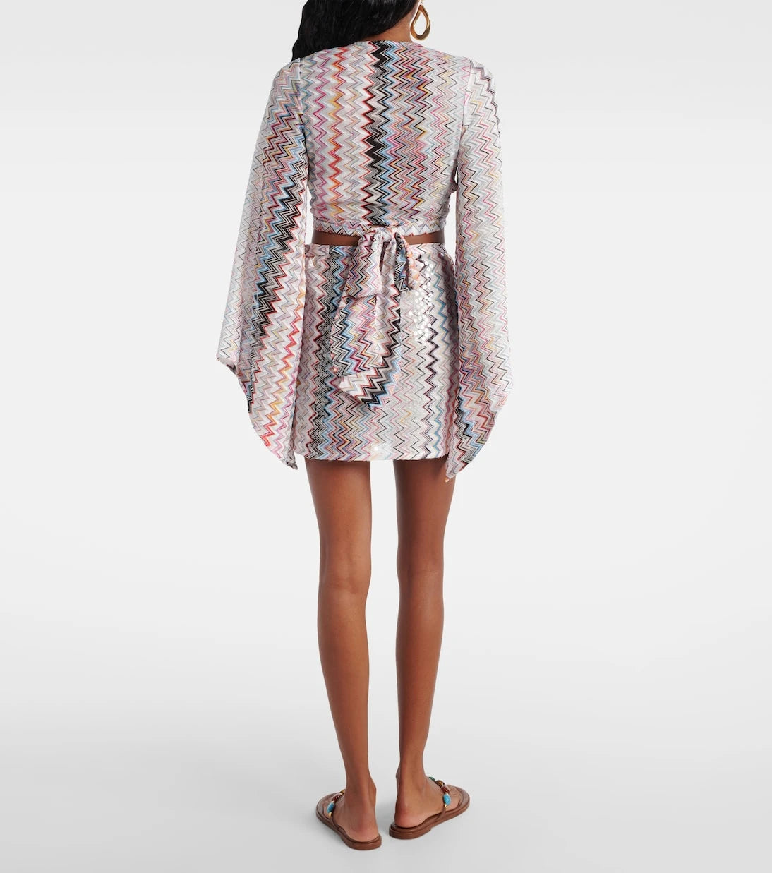 Missoni - Zigzag cropped blouse