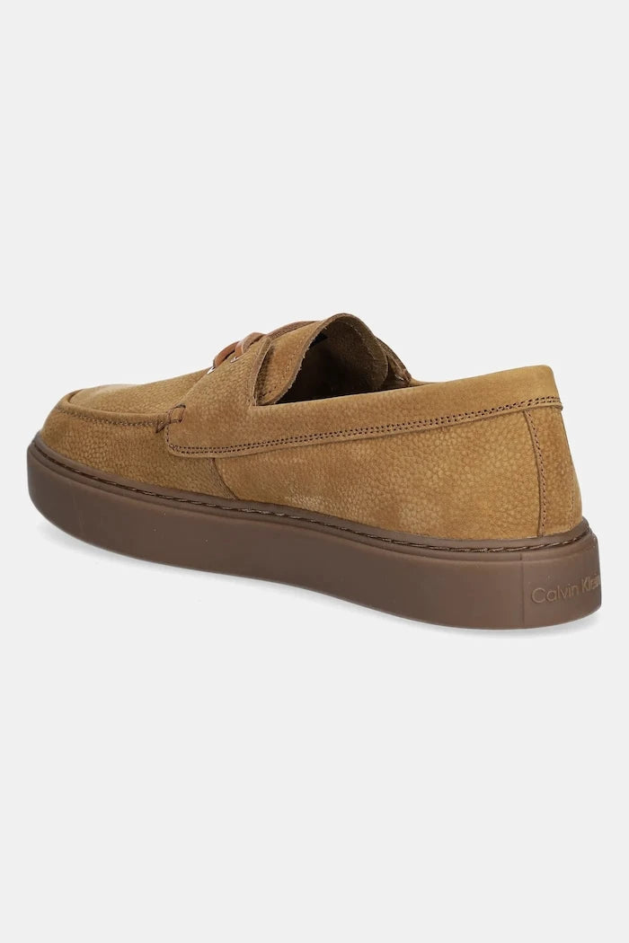 Calvin Klein Nubuk Mokasen HYBRID LACE UP BOAT NU
