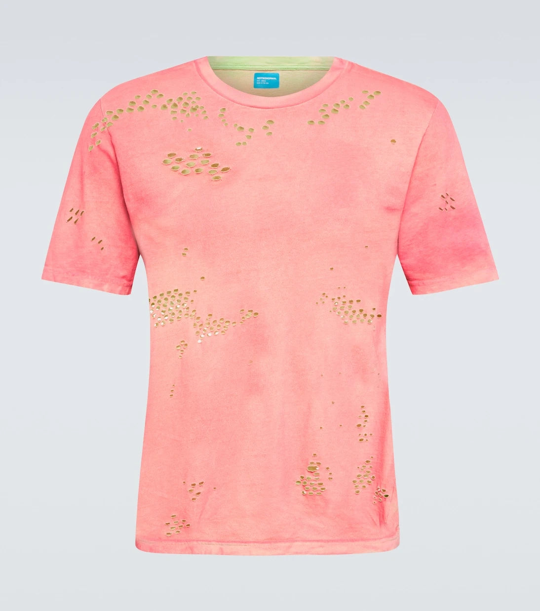 NotSoNormal - Distressed cotton jersey T-shirt