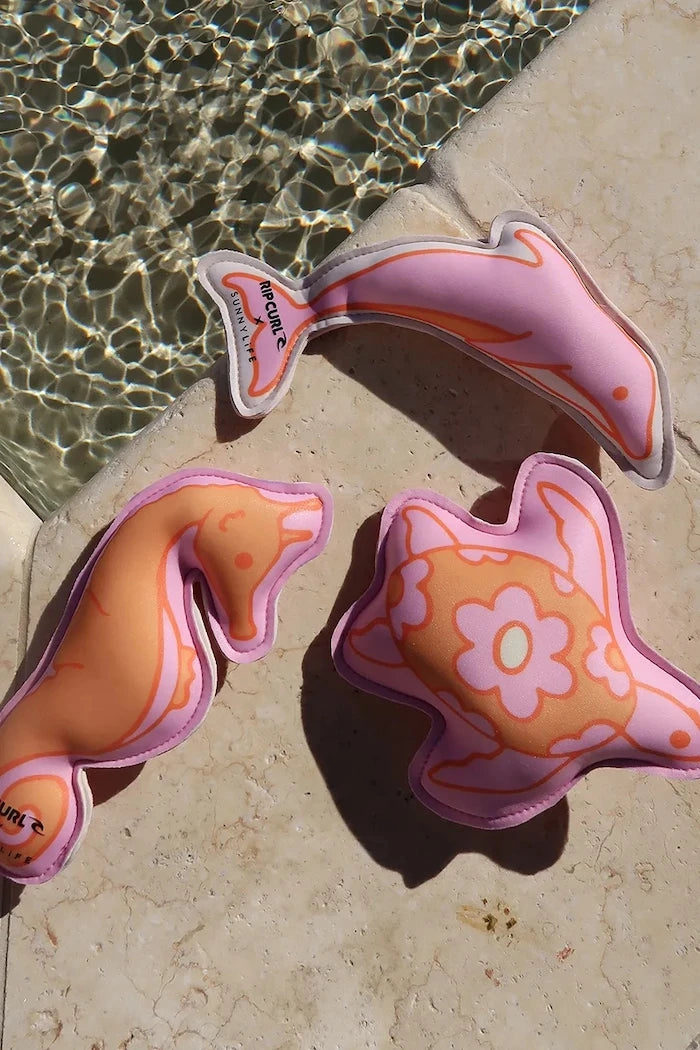 SunnyLife Ocean Magic Pink x Rip Curl Çocuk Yüzme Oyuncak Seti (3 Parça)