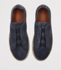 Suede Triple Stitch Espadrilles