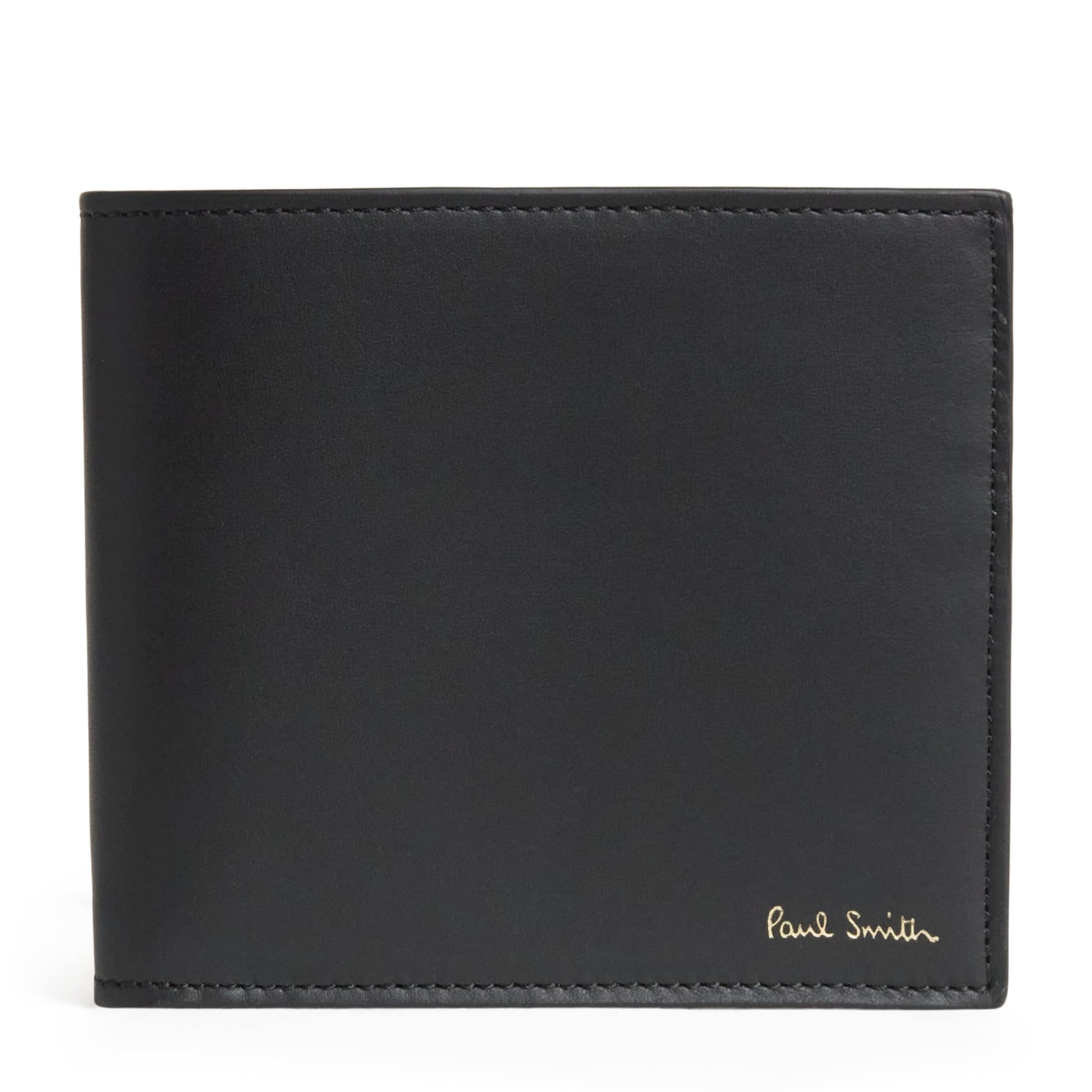 Paul Smith Leather Signature Stripe Bifold Wallet