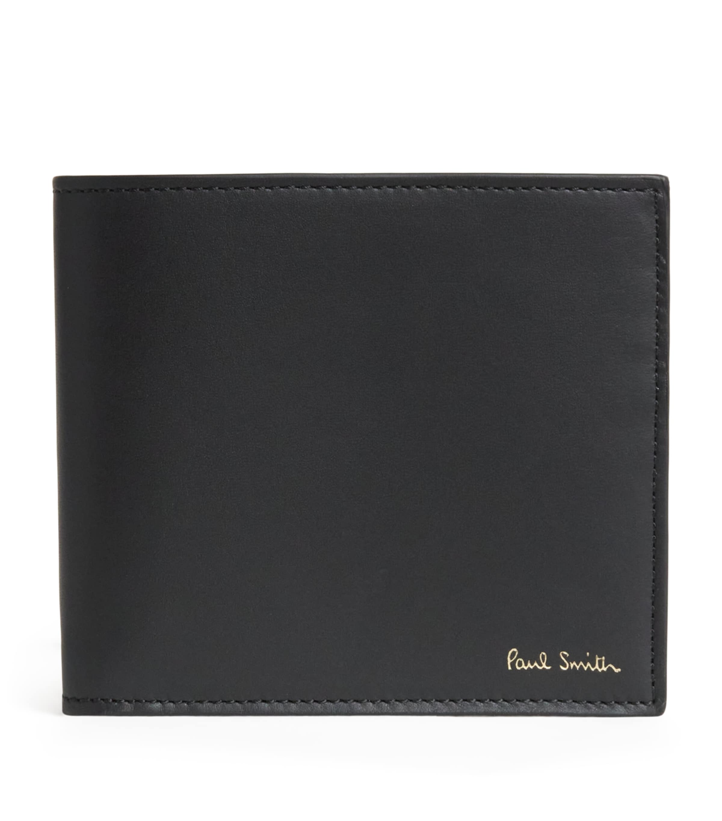 Paul Smith Leather Signature Stripe Bifold Wallet