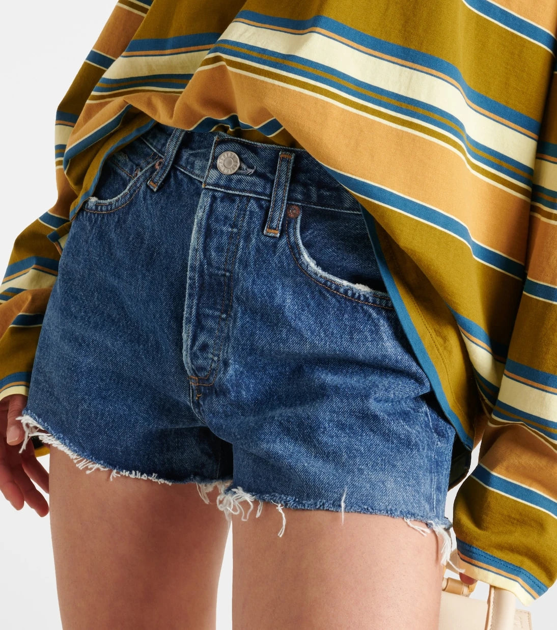 Agolde - High-rise shorts