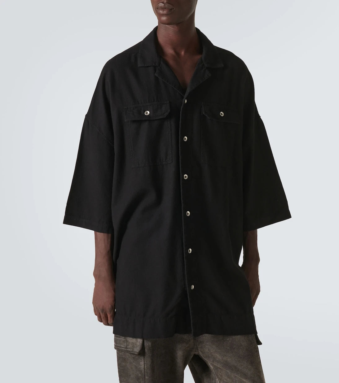 Rick Owens - Magnum Tommy oversized cotton shirt