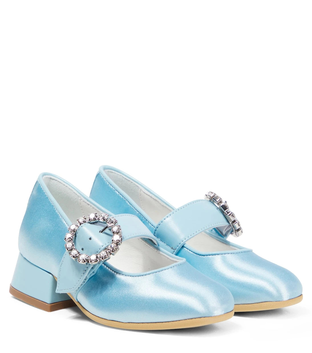 Monnalisa - Dorothy satin ballet flats