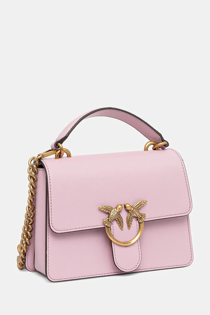 Pinko kadın deri crossbody çanta