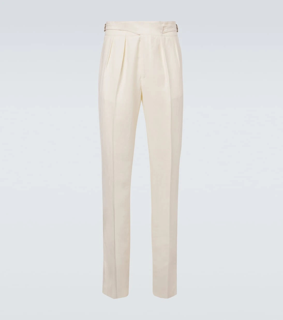 Rubinacci - Linen tapered pants