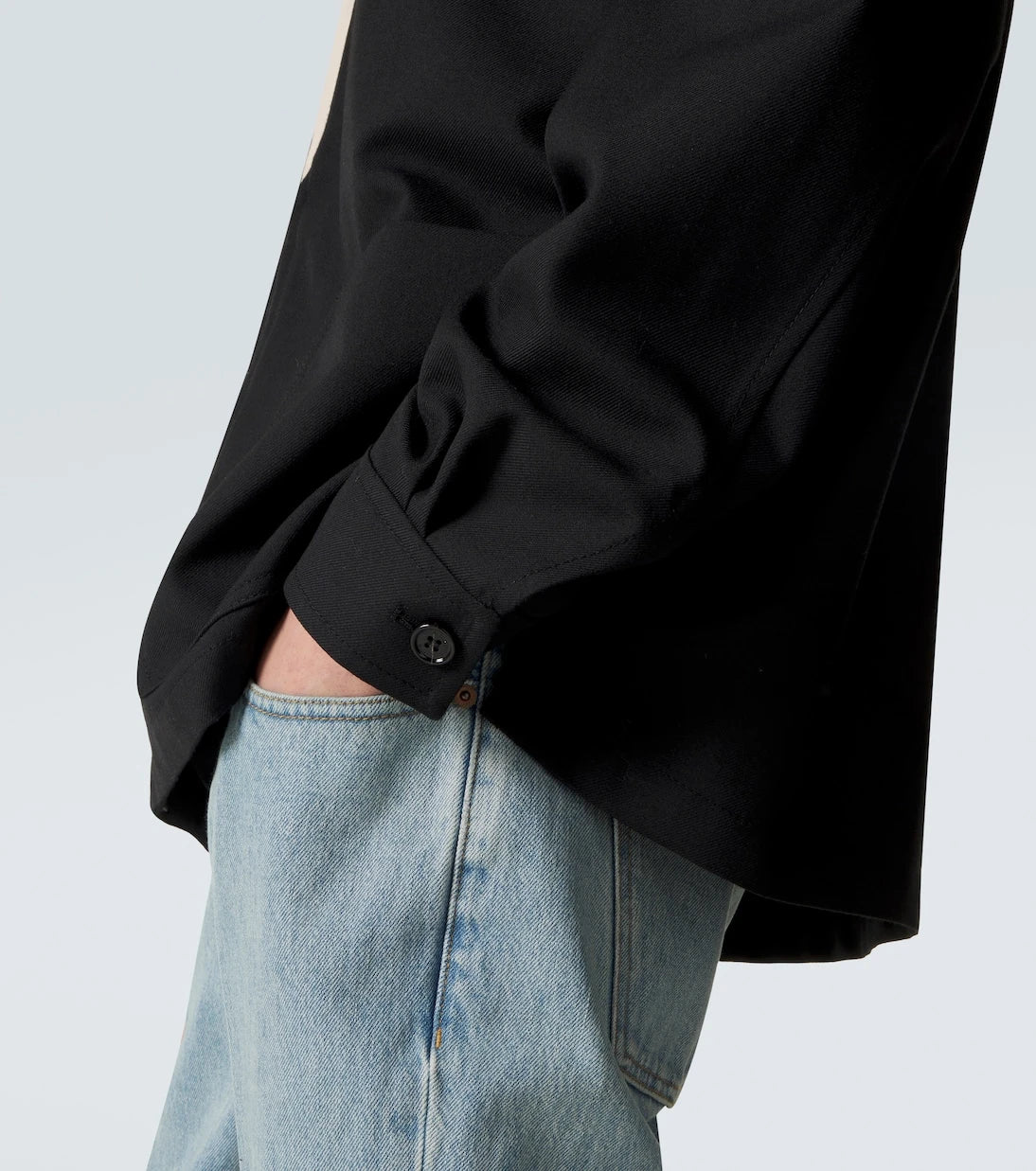 Valentino - VLogo gabardine jacket