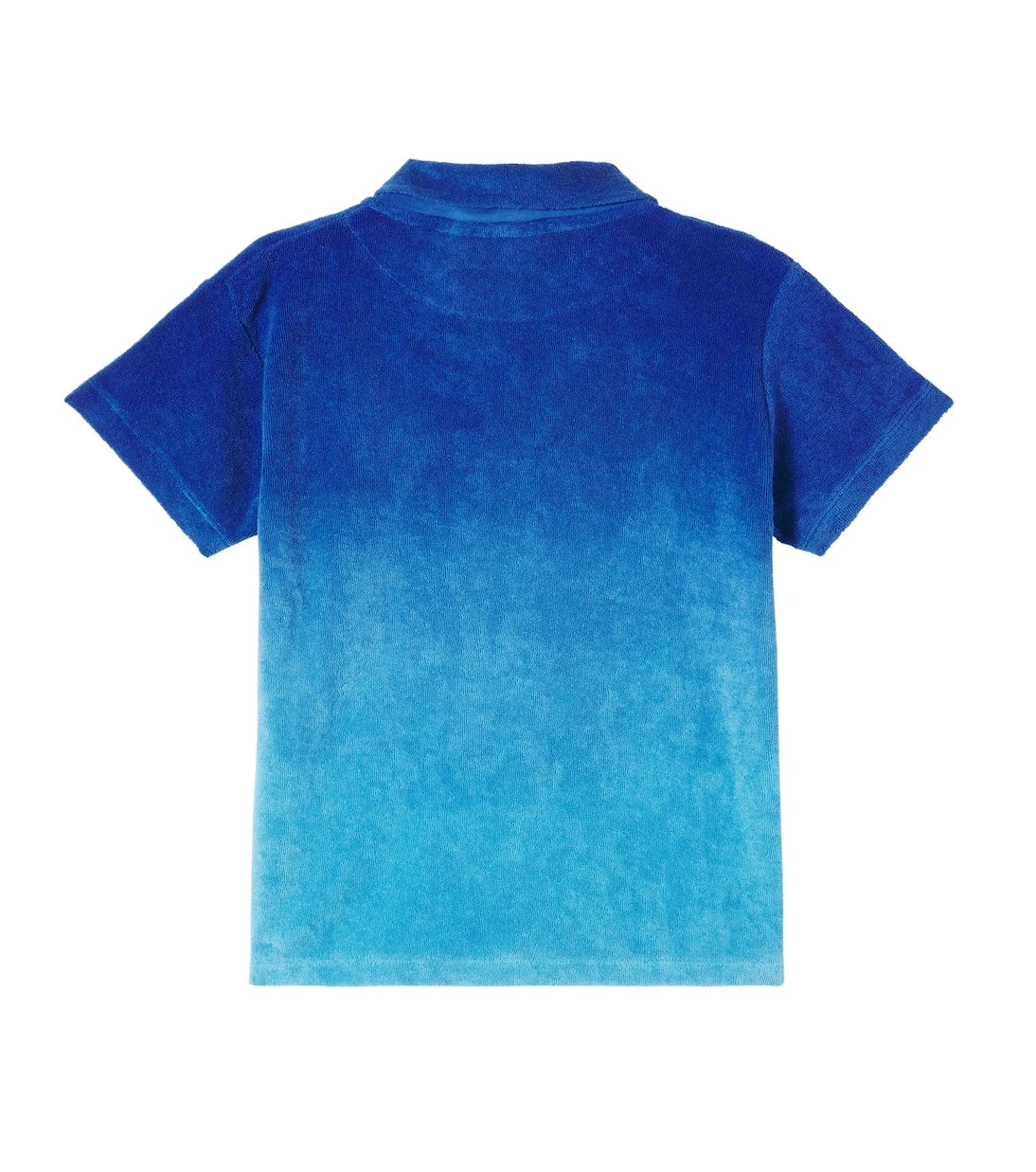 Molo - Ombré cotton terry polo shirt