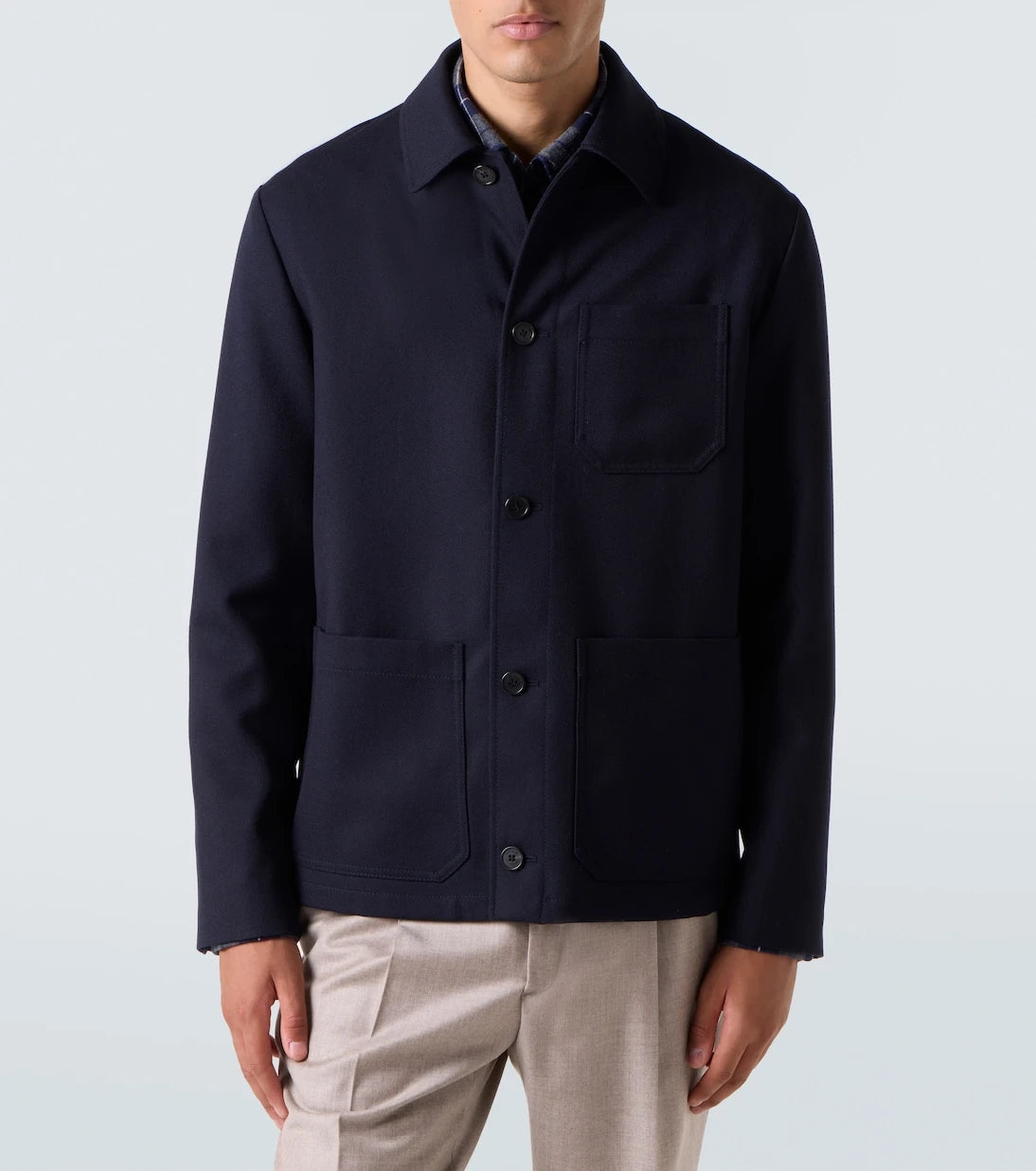 Slowear - Virgin wool field jacket