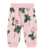 Dolce & Gabbana Kids Cotton Floral Sweatpants (3-30 Months)