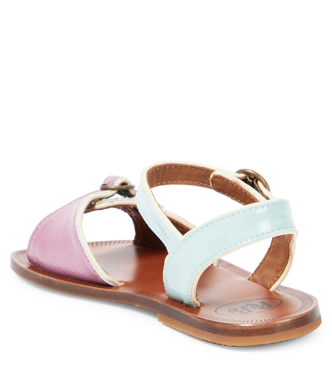 PèPè - Glitter leather sandals