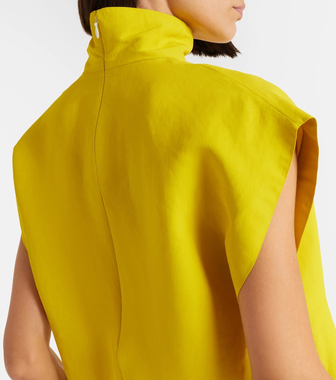 Alaïa - Poplin turtleneck top