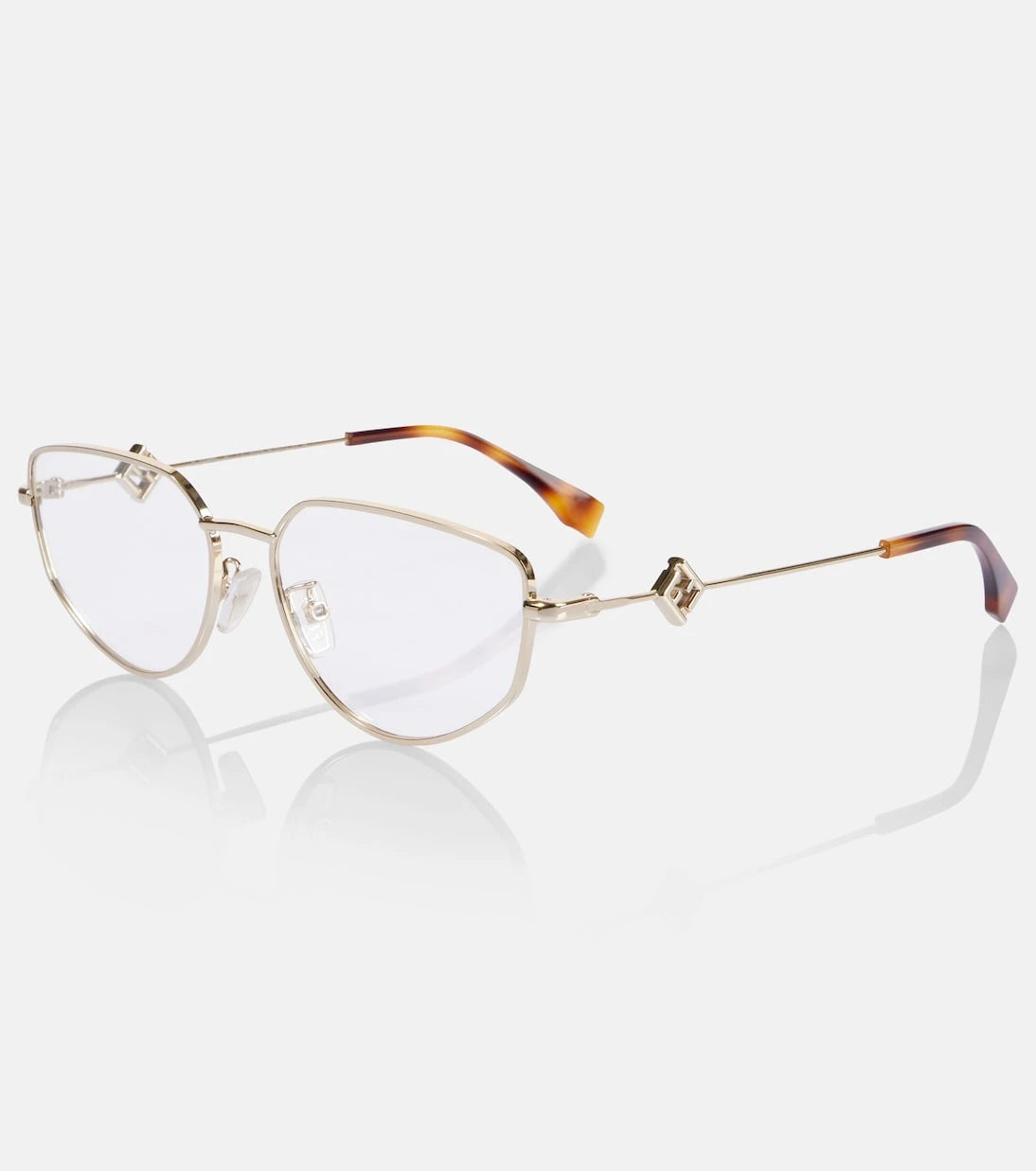 Fendi - FF Diamonds cat-eye glasses