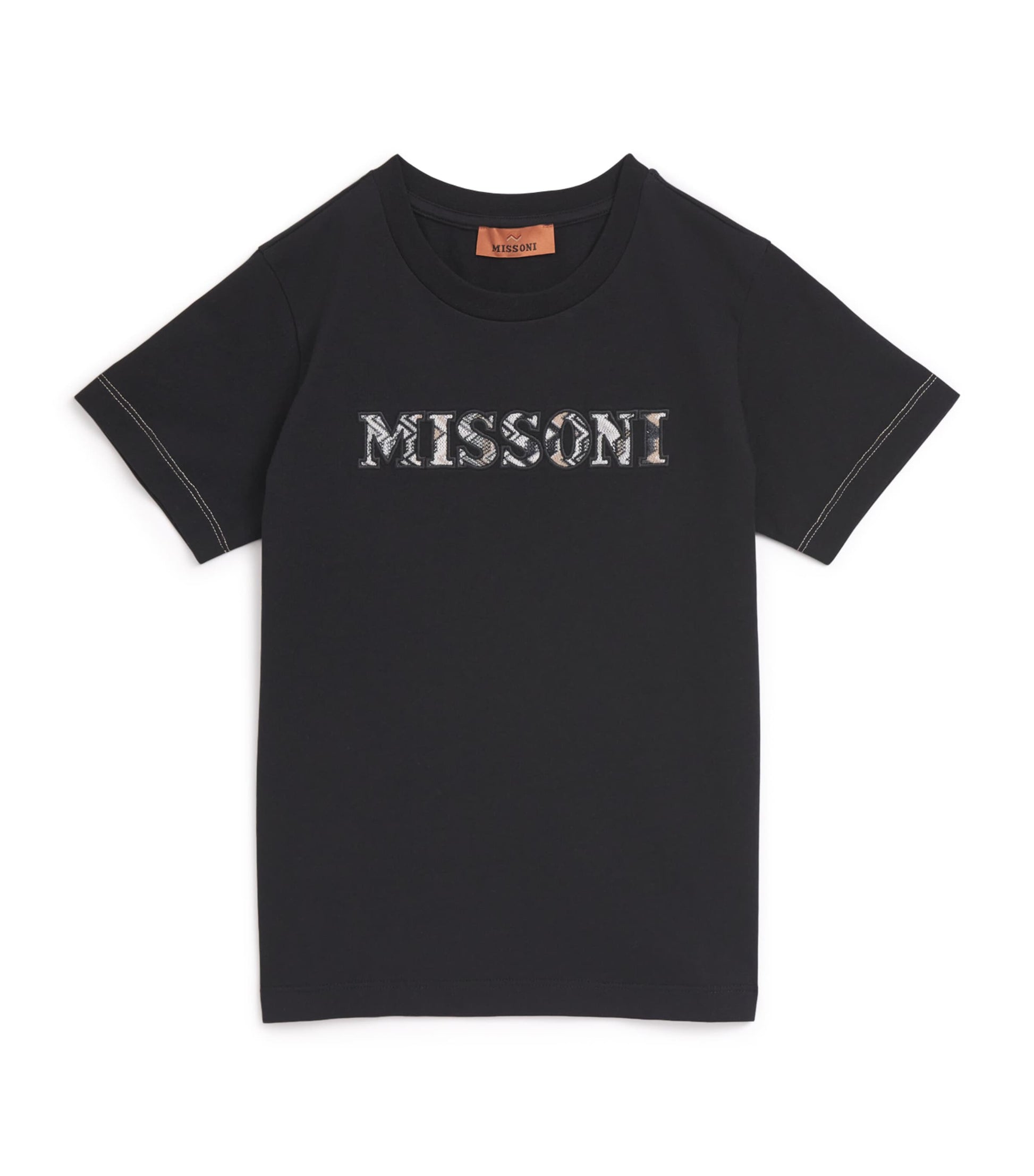 Missoni Kids Cotton Embroidered Logo T-Shirt (4-14 Years)
