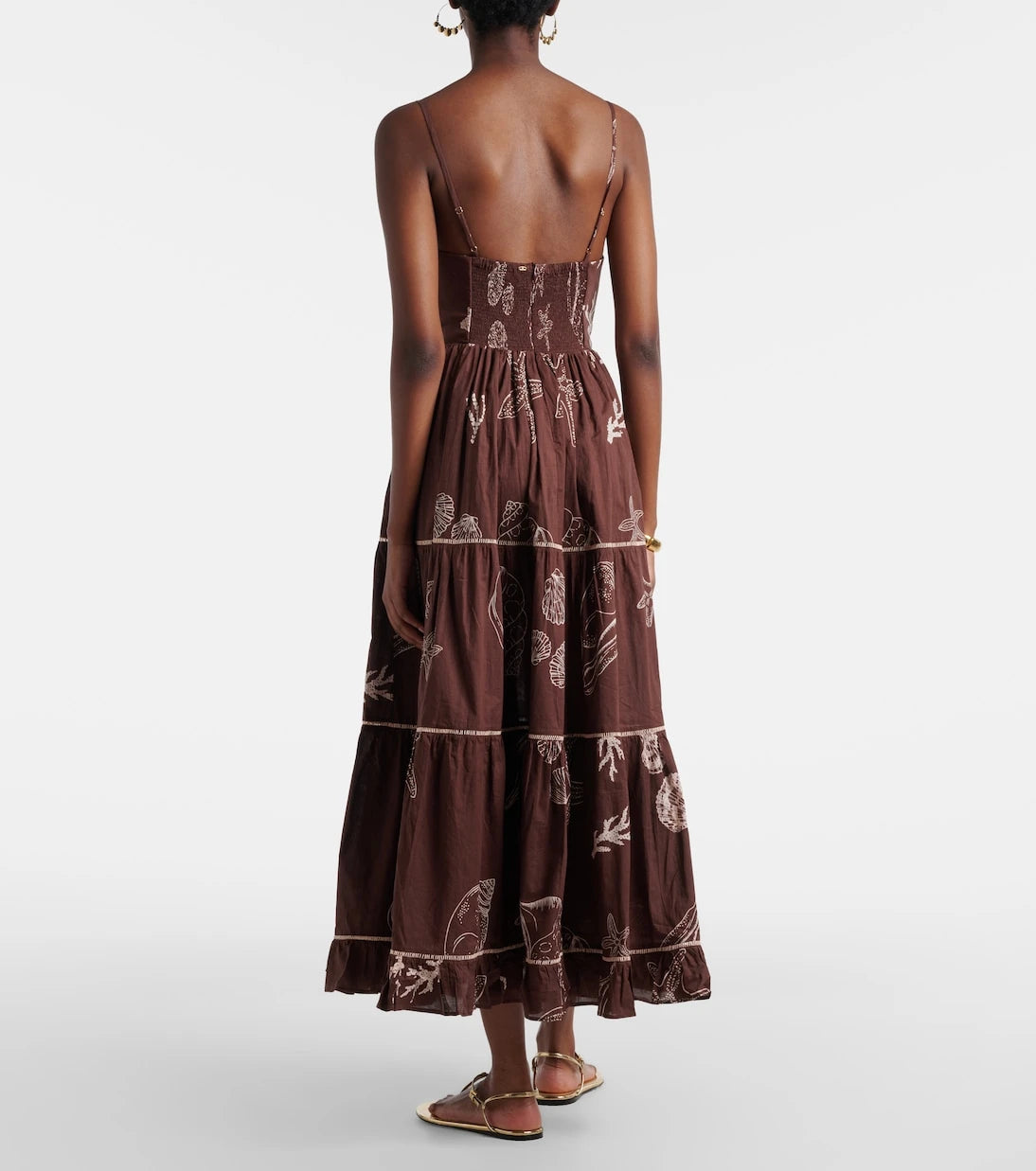 Poupette St Barth - Milena printed cotton maxi dress