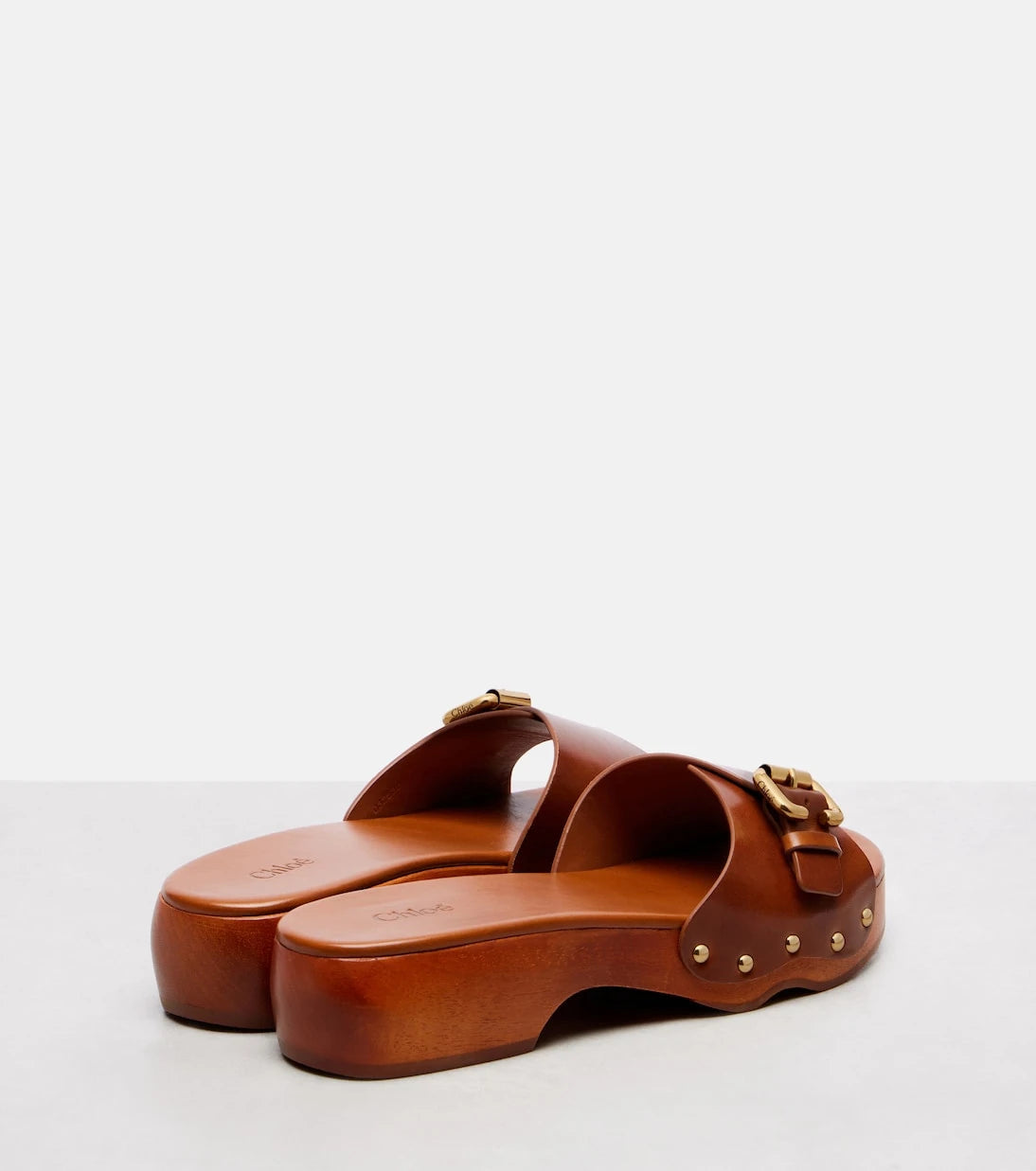 Chloé - Jeannette leather mules