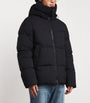 Canada Goose Black Down Packable EnduraLuxe Crofton Puffer Jacket